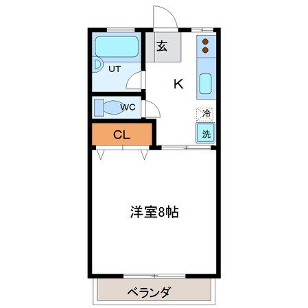 郡山駅 バス10分  金堀田下車：停歩4分 1階の物件間取画像